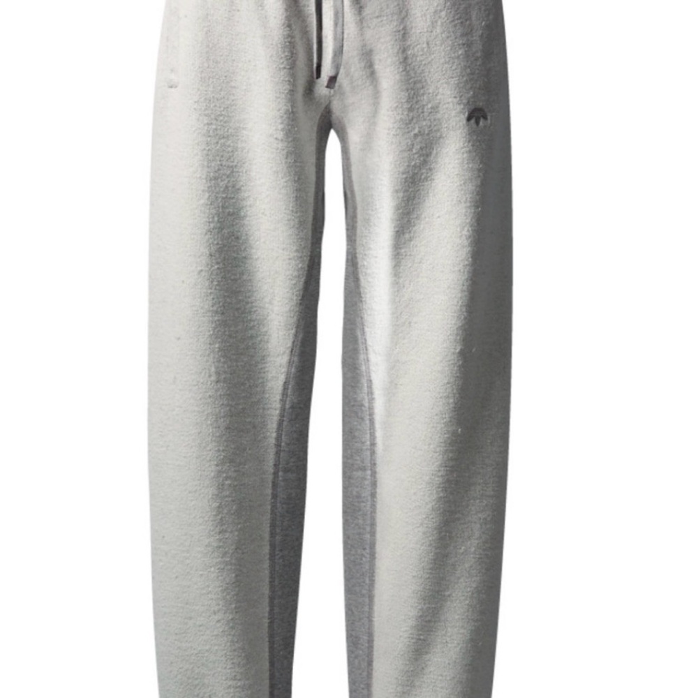 Alexander Wang  for Adidas Originals  Gray and White Jogger Pants